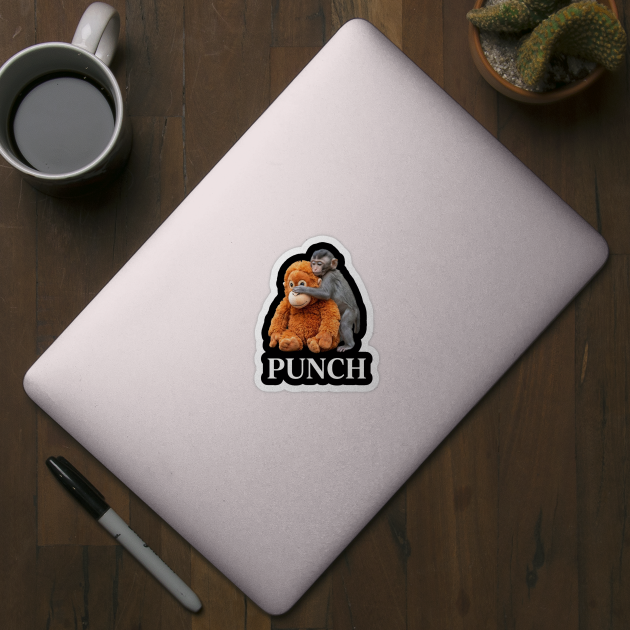 Punch Playful Monkey Humor Primate Lover by ArtistTee ⭐⭐⭐⭐⭐
